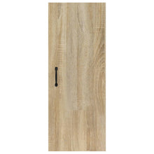 Load image into Gallery viewer, Hanging Wall Cabinet Sonoma Oak 34.5x34x90 cm Engineered Wood - MiniDM Store
