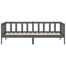 Load image into Gallery viewer, Day Bed Grey 80x200 cm Solid Wood Pine - MiniDM Store
