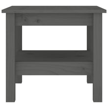 Load image into Gallery viewer, Coffee Table Grey 45x45x40 cm Solid Wood Pine - MiniDM Store

