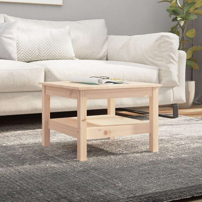Coffee Table 55x55x40 cm Solid Wood Pine - MiniDM Store