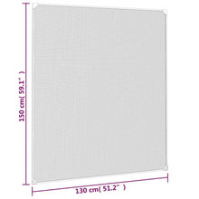 Load image into Gallery viewer, Magnetic Insect Screen for Windows White 130x150 cm
