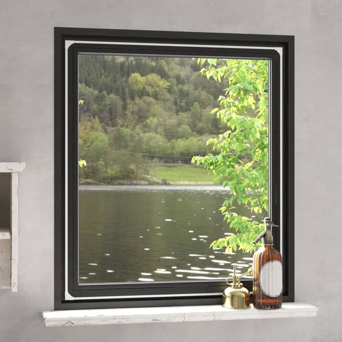Magnetic Insect Screen for Windows White 130x150 cm