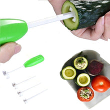 Load image into Gallery viewer, 4pcs/set Kitchen Gadget Accessory Vege Drill Digging Corer Cooking Tool Vegetable Spiral Cutter Spiralizer Creative Kitchen Item - MiniDreamMakers
