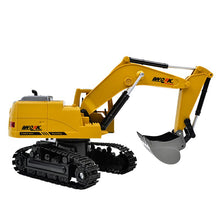 Load image into Gallery viewer, 8CH Simulation toy RC excavator toys with Musical and light Children&#39;s Boys RC truck Beach toys RC Engineering car tractor - MiniDreamMakers
