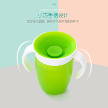 Load image into Gallery viewer, 1PC 360 Baby Cups Can Be Rotated Magic Cup Baby Learning Drinking Cup LeakProof Child Water Cup Bottle 240ML Copos Learning cup - MiniDreamMakers
