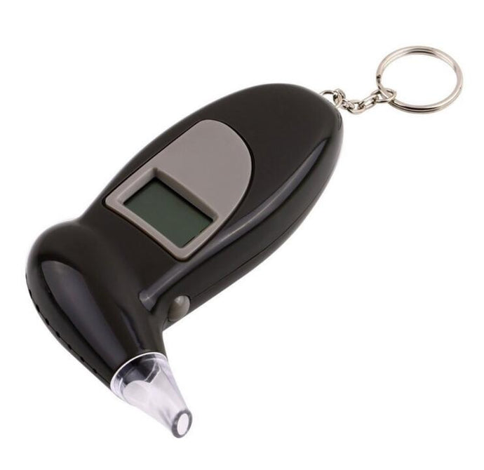 Alcohol Breath Tester Breathalyzer Analyzer Detector Test Keychain Breathalizer Breathalyser DeviceLCD - MiniDreamMakers