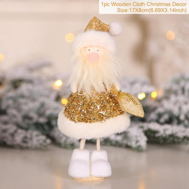 Christmas Angel Doll Merry Christmas Decor for Home Christmas Elf Tree Pendant 2019 Xmas Gifts Deco Noel Navidad New Year 2020 - MiniDreamMakers