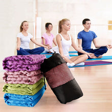 Load image into Gallery viewer, YOUGLE Non Slip Yoga Mat Cover Towel Blanket For Fitness Exercise Pilates Training - MiniDreamMakers
