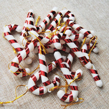Load image into Gallery viewer, 24 Pcs Christmas TREE Hanging Candy Cane Ornaments Festival Party Xmas Tree Decoration Christmas Decoration Supplies - MiniDreamMakers
