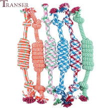 Load image into Gallery viewer, Transer Pet Supply Dog Rope Chew Toy Outdoor Training Fun Playing Cat Dogs Toys For Large Small Dog 71229 - MiniDreamMakers

