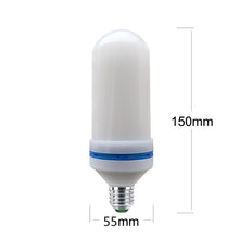 Load image into Gallery viewer, E27 LED Flame Bulb Bayonet B22 Effect Fire Light Flickering Lamp Simulated Party Christmas Decor AC85-265V - MiniDreamMakers
