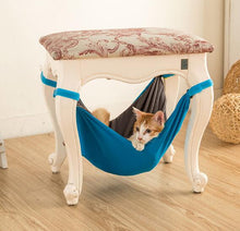 Load image into Gallery viewer, Cat Bed Pet Kitten Cat Hammock Removable Hanging Soft Bed Cages for Chair Kitty Rat Small Pets Swing - MiniDreamMakers
