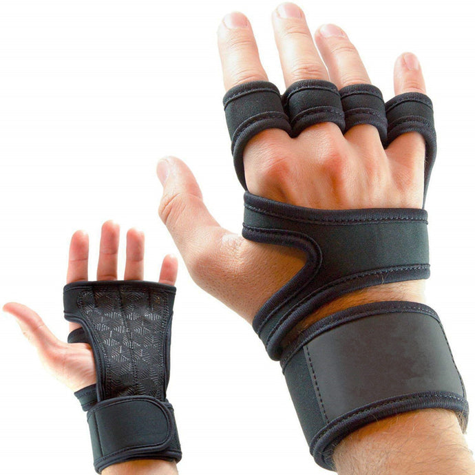 Sports Half Finger Fitness Gloves Dumbbell Wear Yoga Riding Gloves Equipment Training Fitness Non-slip Riding Hunting Hand - MiniDreamMakers