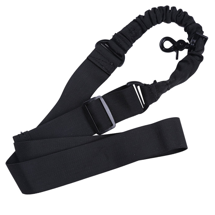 Tactical single Point Gun Sling Shoulder Strap Outdoor Rifle Sling With QD Metal Buckle Gun Belt Hunting Accessories - MiniDreamMakers