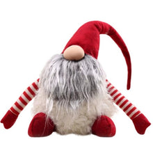 Load image into Gallery viewer, Handmade Swedish Tomte Christmas Decoration Santa Claus Scandinavian Plush Christmas Gnome Plush-Christmas Gift Birthday Present - MiniDreamMakers

