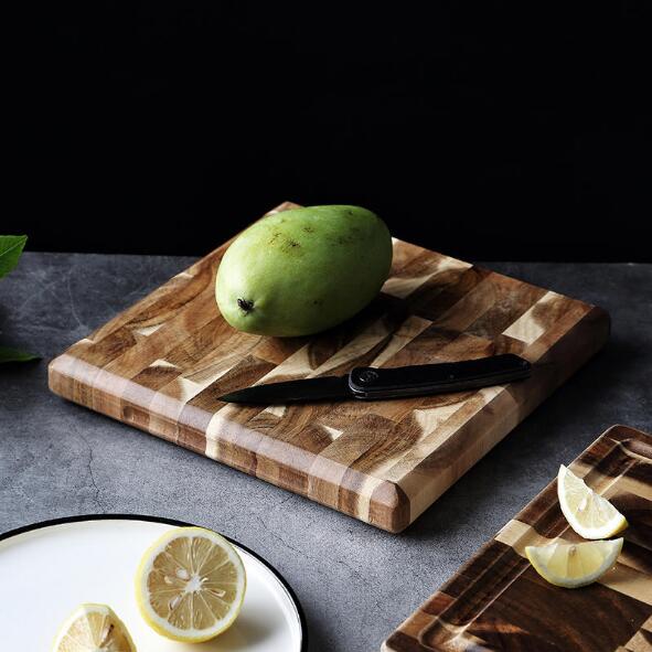 EXTRA LARGE Cutting Board, Rectangle End Grain Butcher Block, Kitchen Chopping Boards, Acacia Wood - MiniDreamMakers