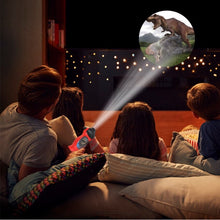 Load image into Gallery viewer, Dinosaur Shark Projector Night Study Learning Toy Flashlight Sleeping History Early Education Model Torch Flashlight Fun Toys - MiniDreamMakers
