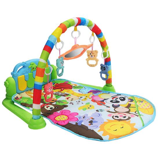 Baby Gym Tapis Puzzles Mat Educational Rack Toys Baby Music Play Mat With Piano Keyboard Infant Fitness Carpet Gift For Kids - MiniDreamMakers