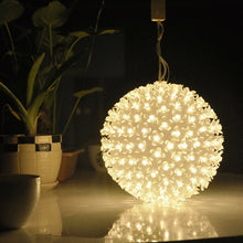 Load image into Gallery viewer, Dia 12/14/18cm LED Cherry Blossom Flower String Ball Lights Lamp AC 220V Holiday christmas wedding Party Sakura Garland Decor - MiniDreamMakers
