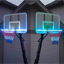 Load image into Gallery viewer, 1 PCS LED Basketball Hoop Light Basketball Rim Changing Induction Lamp Shoot Hoops Solar Light Playing At Night LED Strip Lamp - MiniDreamMakers
