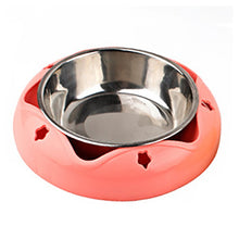 Load image into Gallery viewer, Durable Pet Dog Bowl Stainless Steel Non-slip Drinking Feeding Dual-use Food Feeder For Small Medium Dogs Cats Pet Accessories - MiniDreamMakers
