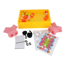 Load image into Gallery viewer, Creative Pig Out Game Greedy Pig Game Funny Toy Party Game For Family Children toys Adults interactive Pig Nose Sucking Game toy - MiniDreamMakers
