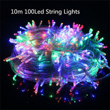 Load image into Gallery viewer, Romantic 10m 100 LED String Lights New Year Decoration Christmas Decoration Christmas Tree Decorations Adornos De Navidad - MiniDreamMakers
