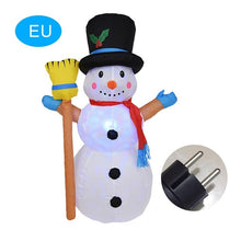 Load image into Gallery viewer, 1.2 M Christmas Light Garden Decoration Rotating Inflatable Lamp Lantern Inflatable Christmas Snowman Inflatable For Courtyard D - MiniDreamMakers
