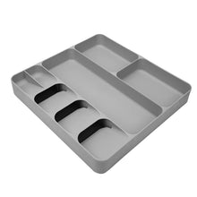 Load image into Gallery viewer, Cutlery Organizer Kitchen Drawer Organizer Tray Spoon Cutlery Separation Finishing Storage Box Tableware Kitchen Tool Dropship - MiniDreamMakers
