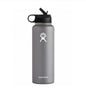 Stainless Steel Water Bottle Hydro Flask Water Bottle Vacuum Insulated Wide Mouth Travel Portable Thermal Bottle 32oz/40oz - MiniDreamMakers