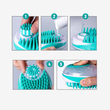 Load image into Gallery viewer, Pet Dog Bath Brush Comb Pet SPA Massage Brush Soft Silicone Dogs Cats Shower Hair Grooming Cmob Dog Cleaning Tool Pet Supplies - MiniDM Store
