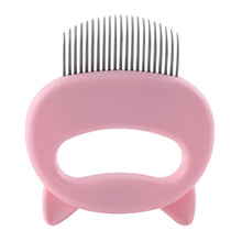 Load image into Gallery viewer, Pet Massage Brush Shell Shaped Handle Pet Grooming Massage Tool To Remove Loose Hairs Only For Cats New - MiniDM Store
