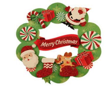 Load image into Gallery viewer, Christmas 3D Paper garland Decoration Christmas Decor Christmas Snowman - MiniDreamMakers
