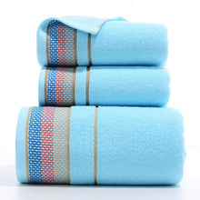 Load image into Gallery viewer, 3PCS/Set Towel Cotton Beach towels Luxury Thickened Bath Towel - MiniDreamMakers
