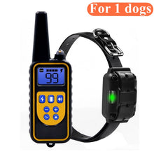 Load image into Gallery viewer, 800m Electric Dog Training Collar Waterproof Pet Remote Control Rechargeable training dog collar with Shock Vibration Sound - MiniDM Store
