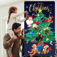 Load image into Gallery viewer, 2020 Christmas Decoration Sandbags Throwing Game Flag Party Decoration Santa Claus Christmas Tree - MiniDreamMakers
