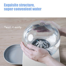 Load image into Gallery viewer, 2.8L Pet Cat Bubble Automatic Water Feeder Fountain For Pets Water Dispenser Large Drinking Bowl Cat Drink No Electricity NEW - MiniDreamMakers
