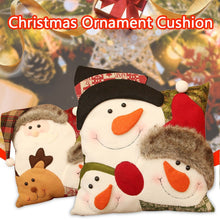 Load image into Gallery viewer, Christmas Snowman Combination Pillow Cushion Christmas Gifts Home Decoration - MiniDreamMakers
