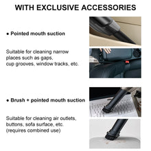 Load image into Gallery viewer, Handheld Wireless Vacuum Cleaner Rechargeable Cyclone Suction Car Vacuum Cleaner Cordless Wet/Dry Auto Portable for Car Home - MiniDM Store
