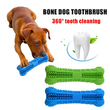 Load image into Gallery viewer, Pet Dog Toothbrush Chew Toy Doggy Brush Stick Soft Rubber Teeth Cleaning Dot Massage Toothpaste for Small Dogs Pets Toothbrushes - MiniDM Store
