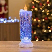 Load image into Gallery viewer, Rotating Color Changing Glitter LED Romantic Crystal Candle - MiniDreamMakers
