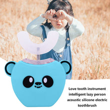 Load image into Gallery viewer, Smart U 360 Degrees Kids Sonic Electric Toothbrush Music Silicon Automatic Ultrasonic Teeth Tooth Brush Cartoon Pattern Children - MiniDreamMakers
