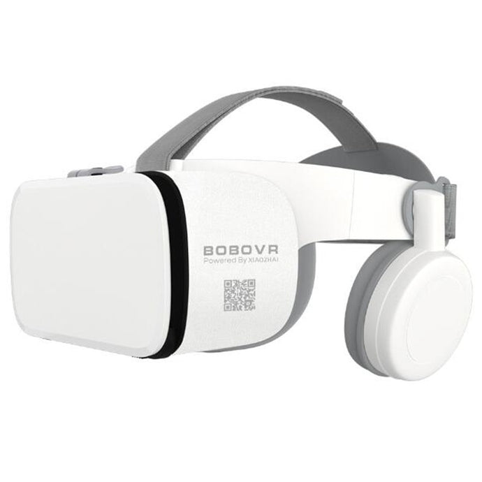 BOBO VR Z6 Bluetooth 3D Glasses Virtual Reality Box Google Cardboard Stereo Mic Headset Helmet - MiniDreamMakers