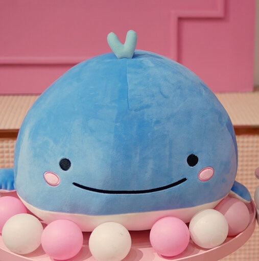Cute Down cotton whale plush toy super soft dolphin pillow Stuffed toys - MiniDM Store
