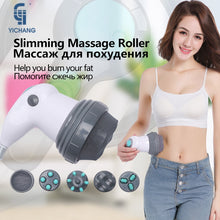 Load image into Gallery viewer, New Design Electric Noiseless Vibration Full Body Massager Slimming Kneading Massage Roller for Waist Losing Weight - MiniDreamMakers
