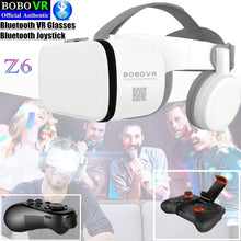 Load image into Gallery viewer, BOBO VR Z6 Bluetooth 3D Glasses Virtual Reality Box Google Cardboard Stereo Mic Headset Helmet - MiniDreamMakers
