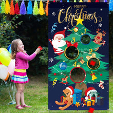 Load image into Gallery viewer, 2020 Christmas Decoration Sandbags Throwing Game Flag Party Decoration Santa Claus Christmas Tree - MiniDreamMakers
