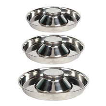 Load image into Gallery viewer, Pet Stainless Steel Dog Bowl Puppy Litter Food Feeding Dish Weaning Silver Stainless Feeder Water Bowl Pets Feeder Bowl - MiniDreamMakers
