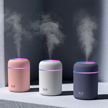 Load image into Gallery viewer, Portable 300ml Humidifier USB Ultrasonic Dazzle Cup Aroma Diffuser Cool Mist Maker Air Humidifier Purifier with Romantic Light - MiniDM Store
