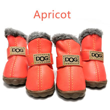 Load image into Gallery viewer, Pet Dog Shoes Winter Super Warm 4pcs/set Dog Boots Cotton Anti Slip XS XXL Shoes For Small Dogs Pet Product Chihuahua Waterproof - MiniDreamMakers
